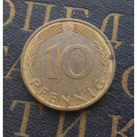 10 пфеннигов 1995 (D) Германия ФРГ #02