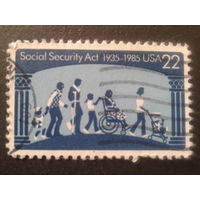 США 1985 социальная помощь