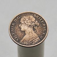 Великобритания 1 фартинг (1/4 пенни) 1861