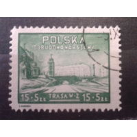 Польша 1948 Восстановление Варшавы