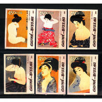 2005 Гвинея-Бисау. Японская живопись