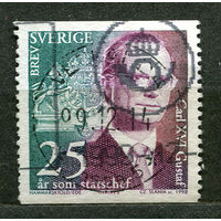 Король Карл XVI Густав. Швеция. 1998. Полная серия 1 марка