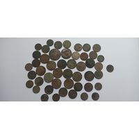 Монеты Польши 20-30 года ,45 монет