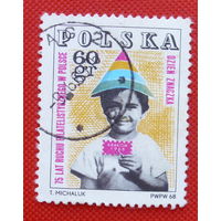 Польша. 75 лет филателии в Польше. ( 1 марка ) 1969 года.