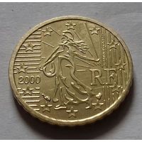 10 евроцентов, Франция 2000 г.