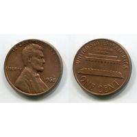 США. 1 цент (1968)