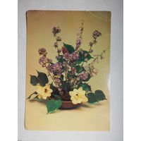 Шаров Ю., Цветы 1987 год. Чистая #0059-FL1P30