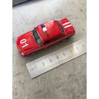 Модель AUTOTIME Collection 1:60. Модель автомобиля ВОЛГА ГАЗ-31105. Пожарная охрана 01