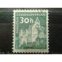 Чехословакия 1961 Стандарт, замок 30 геллеров