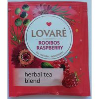Чай Lovare Ройбуш малиновый (ройбуш с ягодами и ароматом малины) 1 пакетик