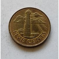 Барбадос 5 центов, 2011