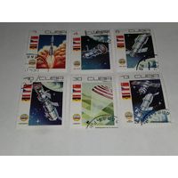 Куба 1979 Космос. Полная серия 6 марок