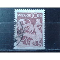 Швеция 1961 Стандарт, агальмотолит, фигурный камень