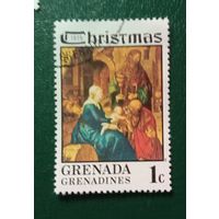 Гренада Гренадины 1975 Рождество Богородица с Младенцем