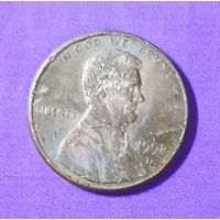 1 цент сша 1998 г.