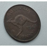 Австралия 1 пенни, 1961 5-14-8