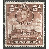 Мальта. Король Георг VI. Форт Сант-Анджело. 1943г. Mi#191.