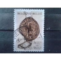 Бельгия 1961 День марки, почтовый штемпель Антверпена, 13 век