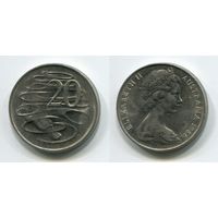 Австралия. 20 центов (1981, XF)
