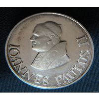 Медаль Иоанн Павел 2   серебро 999