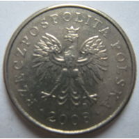 Польша 20 грошей 2008 г.