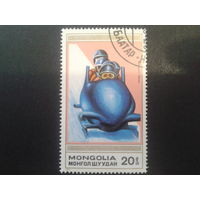 Монголия 1989 бобслей