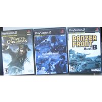 Игры ( 3 шт. ) для  Sony PlayStation 2  б/у набор 8