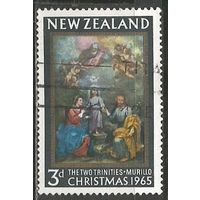 Новая Зеландия. Рождество. 1965г. Mi#445.