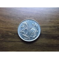 ЮАР 20 центов 1988