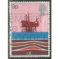 Британия. Нефтяная платформа. 1977г. Mi#756.