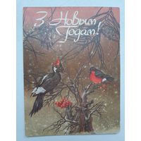 Сидарава, З Новым Годам! Птицы на белорусском языке 1992 г. Чистая