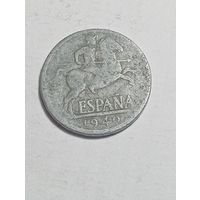 Испания 10 сантимо 1940 года .