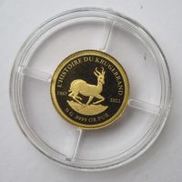 Конго 100 франков 2022 пруф, золото
