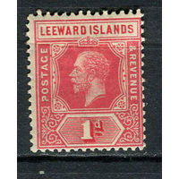 Британские Подветренные острова - 1912/1922 - Король Георг V 1Р - [Mi.48a] - 1 марка. MH.  (Лот 38Dg)
