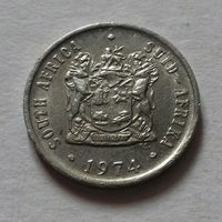 10 центов, ЮАР 1974 г.