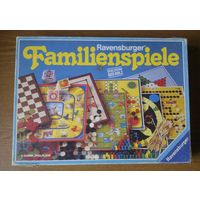 Набор настольных игр Ravensburger Familienspiele. 10 игровых полей. (возможен обмен)