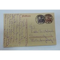 Почтовая карточка 1920 г. Германия.