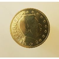 50 евроцентов 2017 Люксембург UNC из ролла