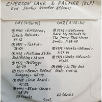 CD MP3 дискография Emerson, Lake & Palmer (ELP) 2 CD