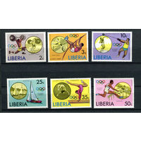 Либерия - 1976 - Летние Олимпийские игры 1976г. в Монреале - [Mi. 990-995] - полная серия - 6 марок. MNH.
