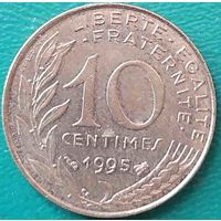 Франция 10 сантимов 1995