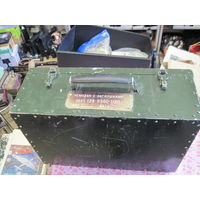 Ящик, чемодан металлический 39,5х27х14,5 см.