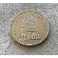 Германия ГДР 5 марок 1987 - 750 лет Берлину – Александрплац