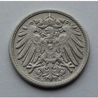 Германия - Германская империя 5 пфеннигов. 1911. A
