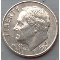 США 10 центов (дайм) 1997 D. Возможен обмен