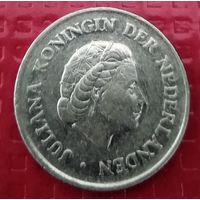 Нидерланды 25 центов 1971 г. #50930