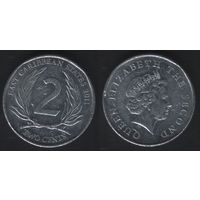 Восточные карибы km35a 2 цента 2011 год (0(p1(0(3 ТОРГ