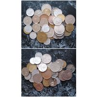 Распродажа с 1 рубля!!! Чехословакия+Чехия набор монет 41 шт 1972-2016 гг.