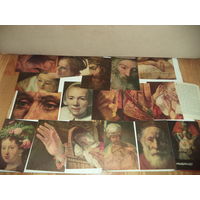 Рембрандт .2 набора по   16 открыток.