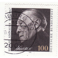 Первый бундесканцлер Конрад Аденауэр 1992 год